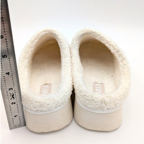 MIA Icicle Slip-On Cozy Shearling Platform Slippers Women's Size US9 EU40 - Picture 4 of 15